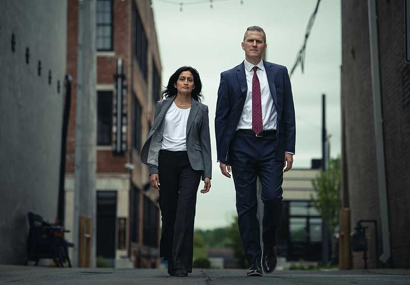 Samina Hitch and Tyler Hitch